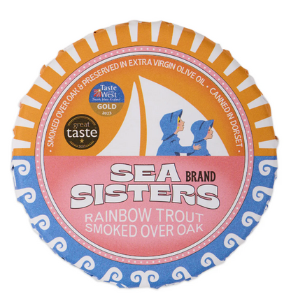 'Sea Sisters' Rainbow Trout Smoked Over Oak
